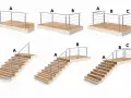 Różne modele balustrad ze stali nierdzewnej, proste i narożne, na taras i schody. Sprawdź balustrada wymiary.