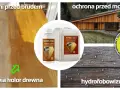 Impregnat do drewna wewnątrz pomieszczeń Nano-Bau ożywia kolor drewna, chroni przed brudem i mchami, zapewniając hydrofobowość.